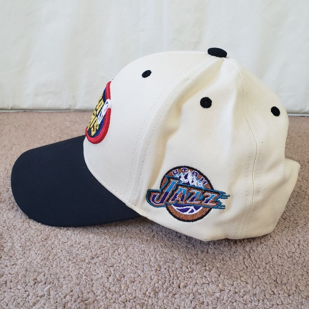 1998 NBA Finals Chicago Bulls Utah Jazz Mitchell & Ness Snapback Hat Cap HWC - Picture 3 of 7
